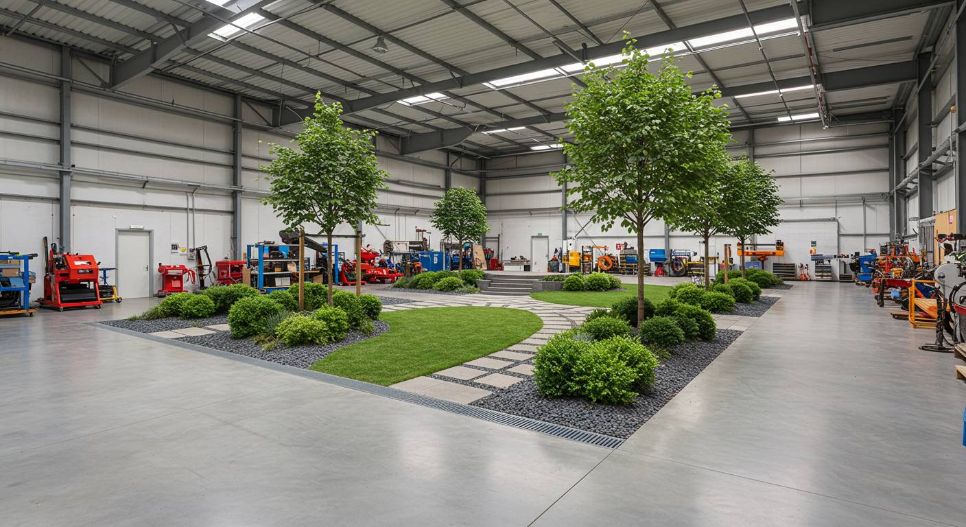 Промышленные полы для цехов