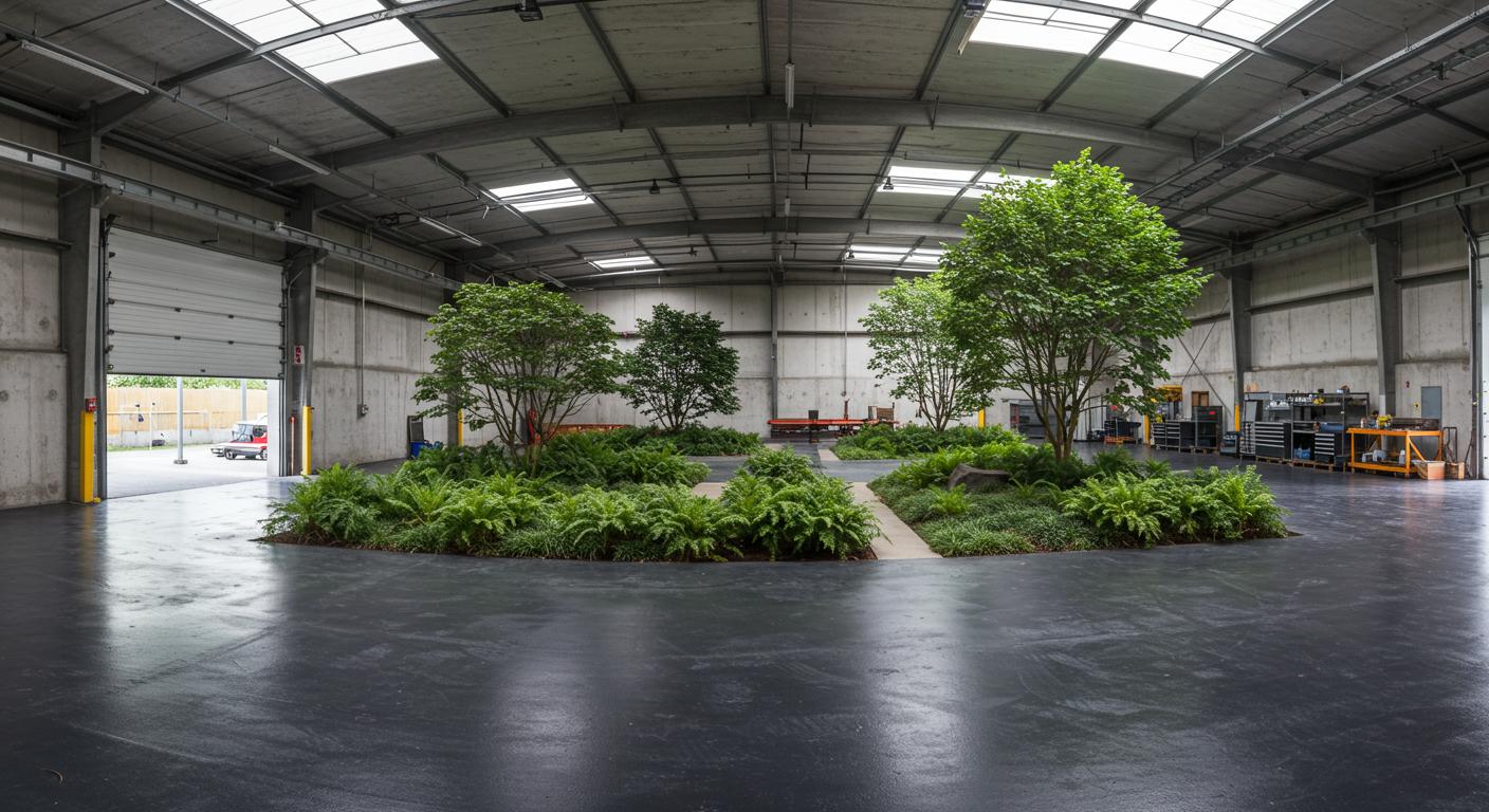 Промышленные полы для цехов