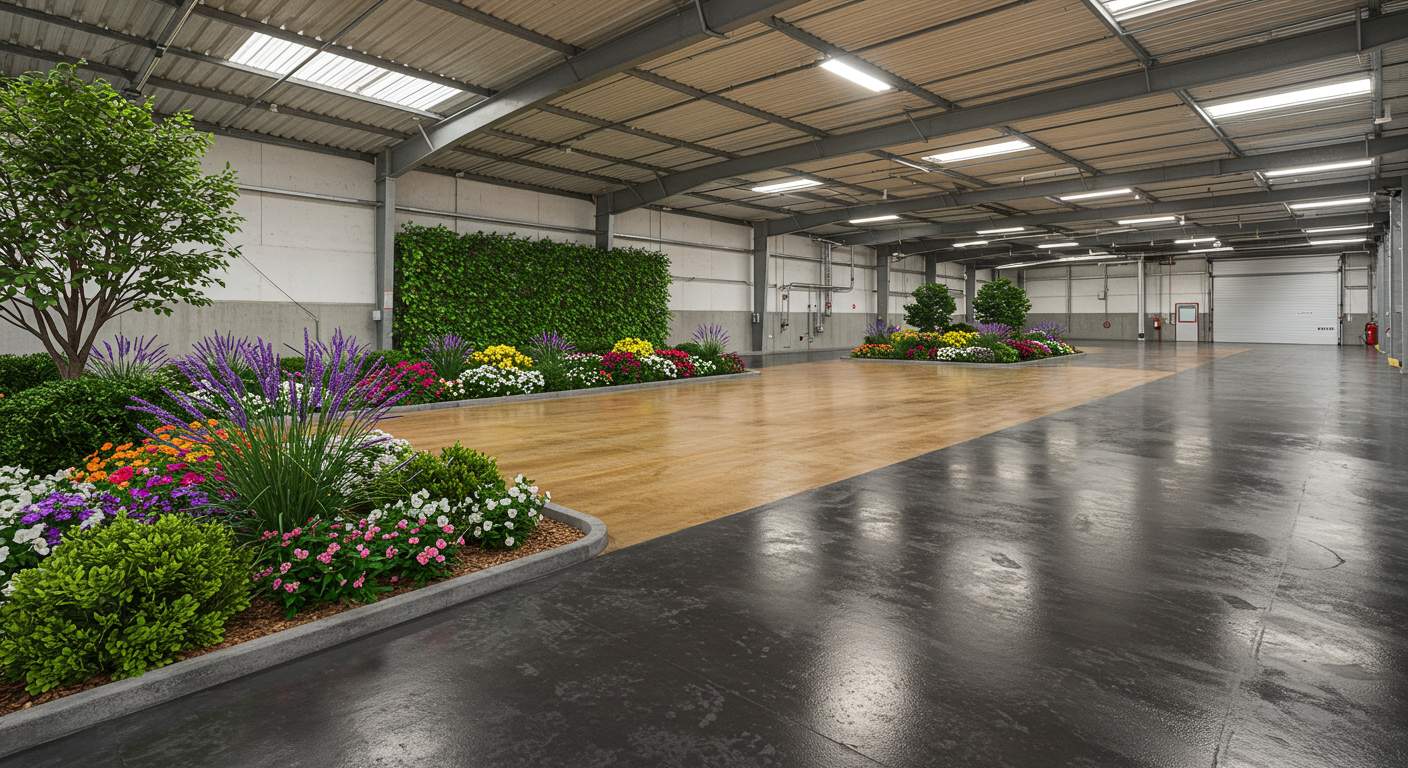 Восстановление промышленных полов