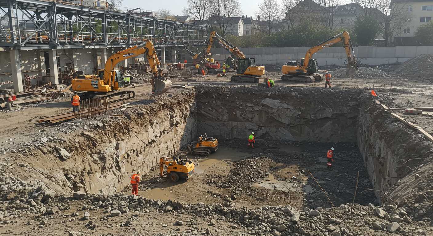Демонтаж металлических конструкций на строительной площадке