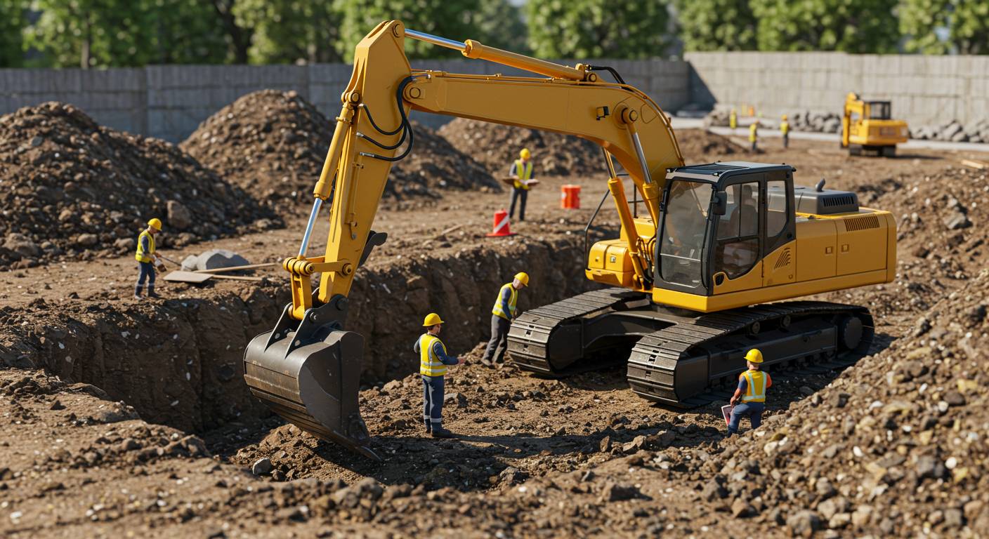 Плановое техническое обслуживание экскаваторов