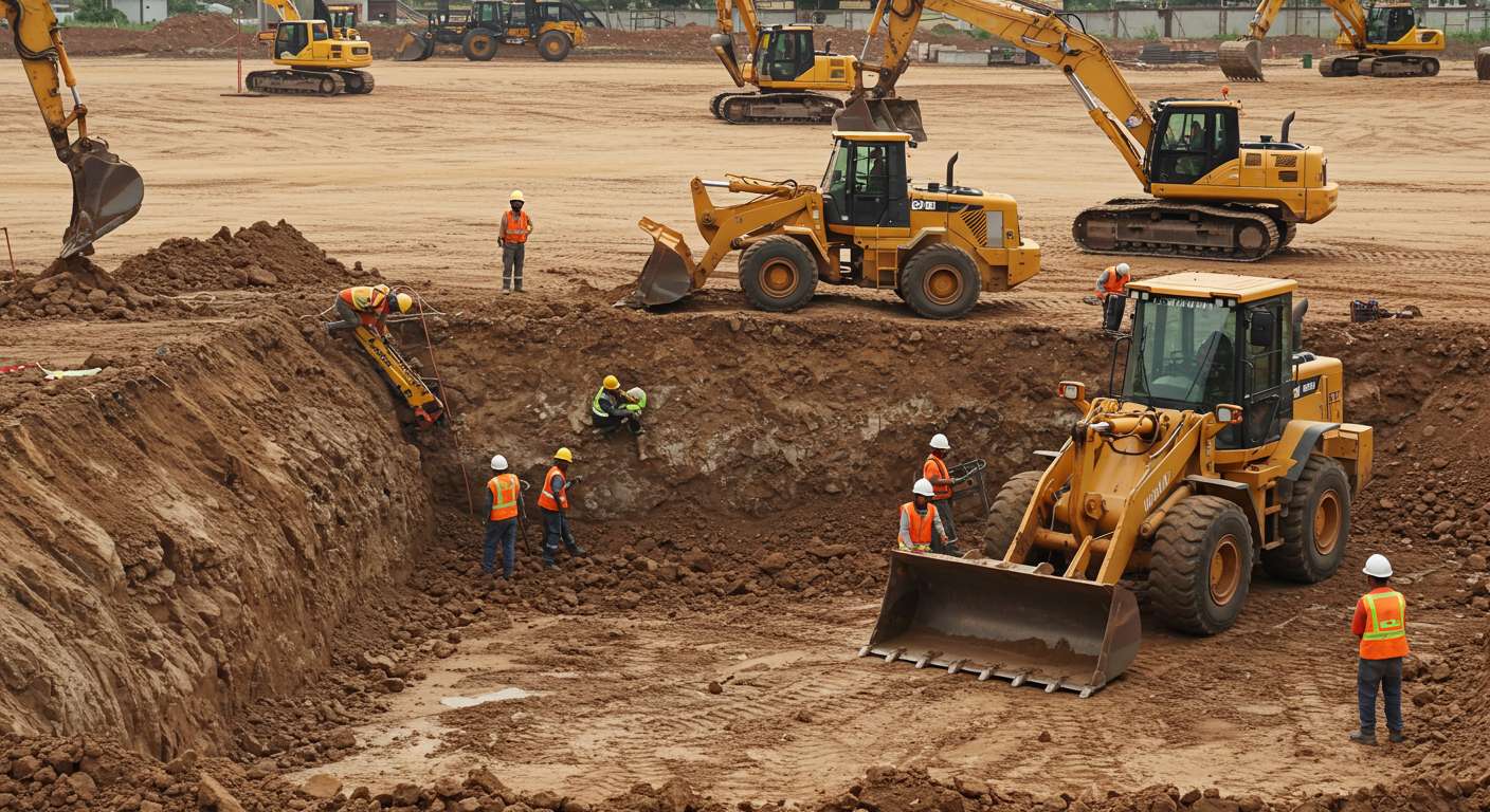 Обслуживание фронтальных погрузчиков