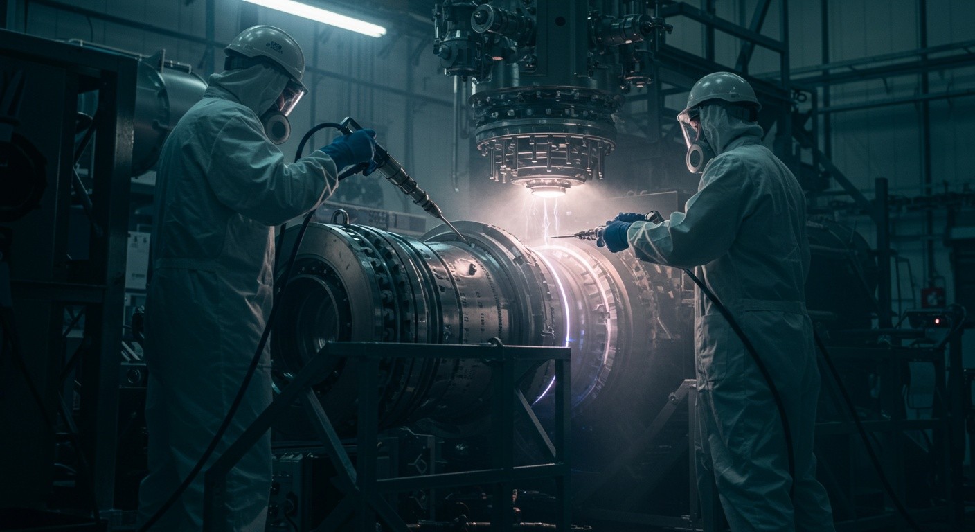 Комбинированный газовый и плазменный демонтаж