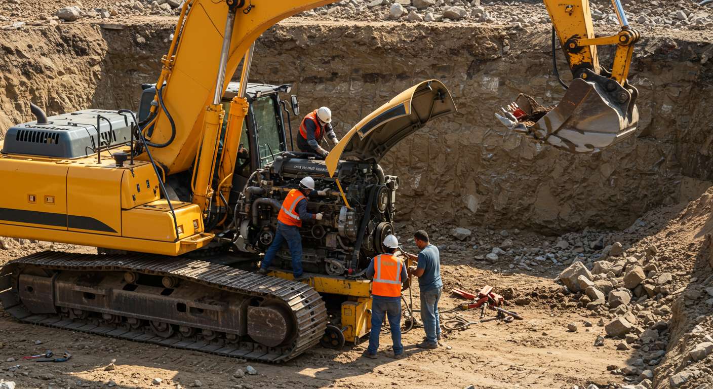 Профессиональный ремонт двигателей экскаваторов Ремонт двигателей экскаваторов