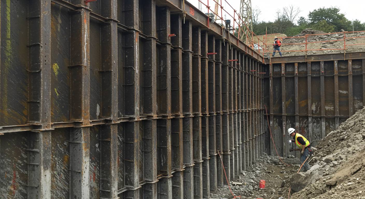 Регулярный осмотр ограждения котлована