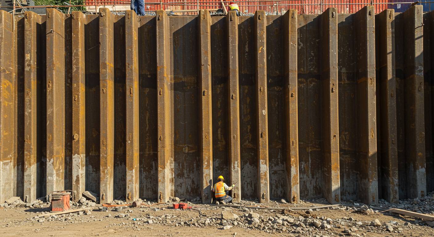 Техническое обслуживание ограждения котлована