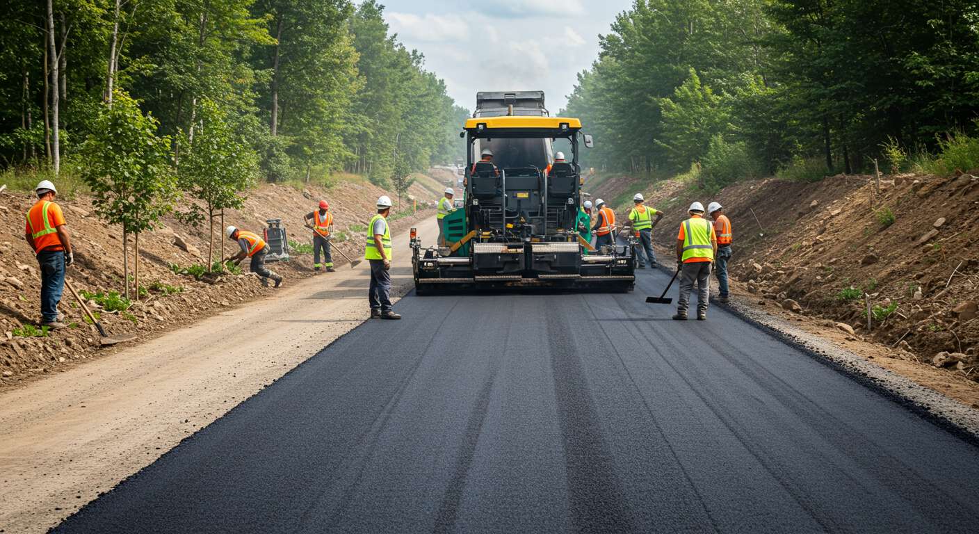Асфальтирование и современные дорожные покрытия