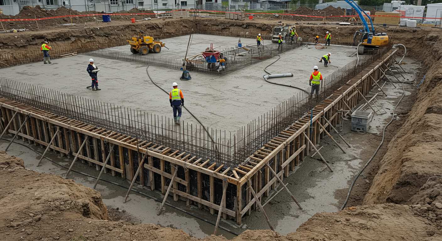 Гидроизоляция монолитных фундаментов