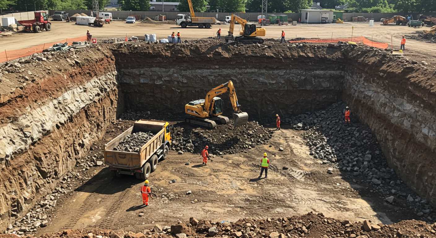 Погрузка и вывоз загрязненного скального грунта спецтехникой
