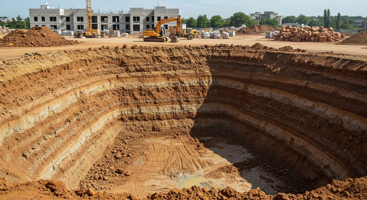 Утилизация глинистого грунта спецтехникой