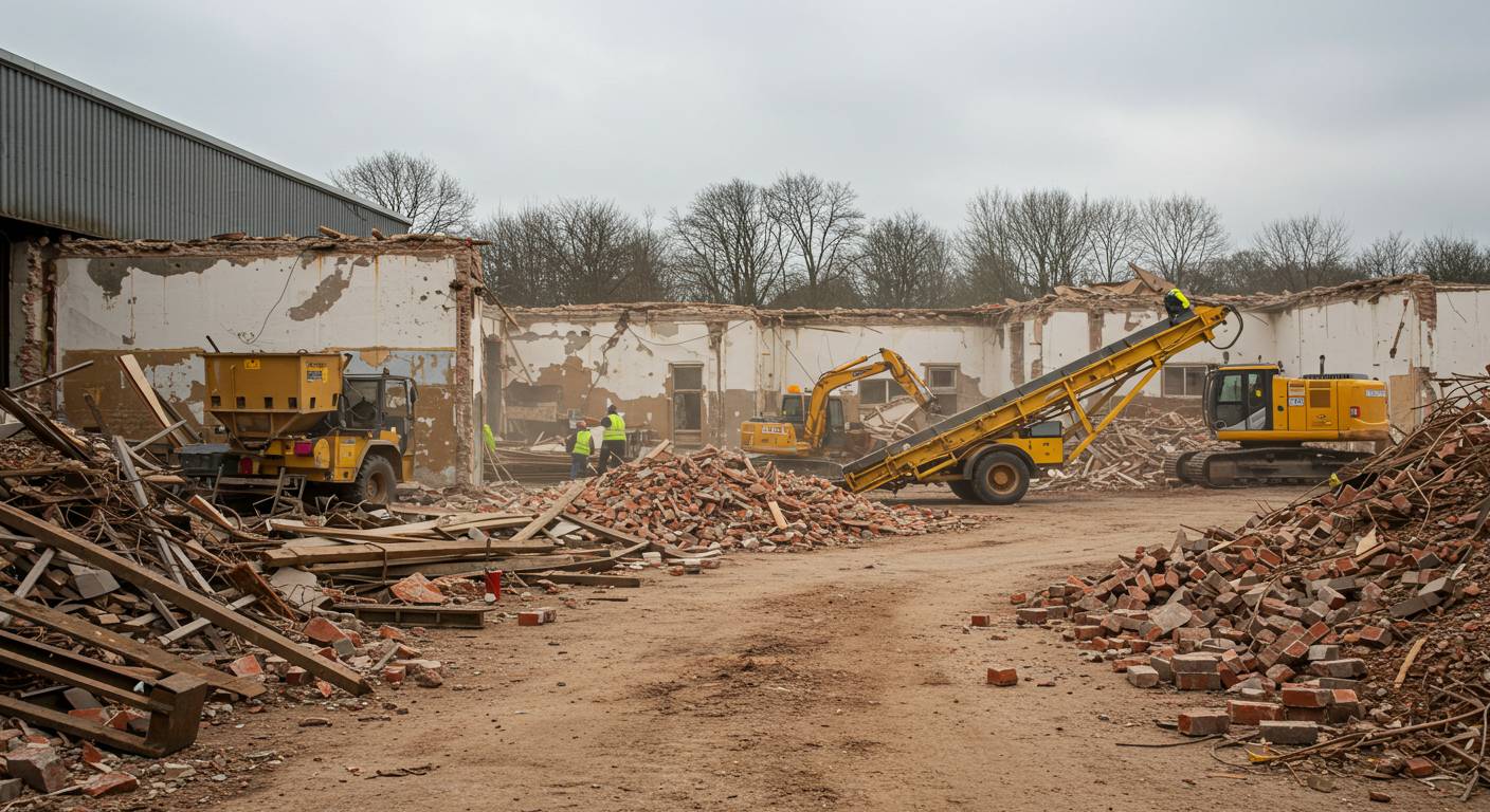 Переработка строительных материалов