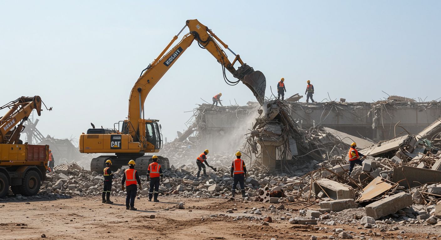 Утилизация крупногабаритного мусора