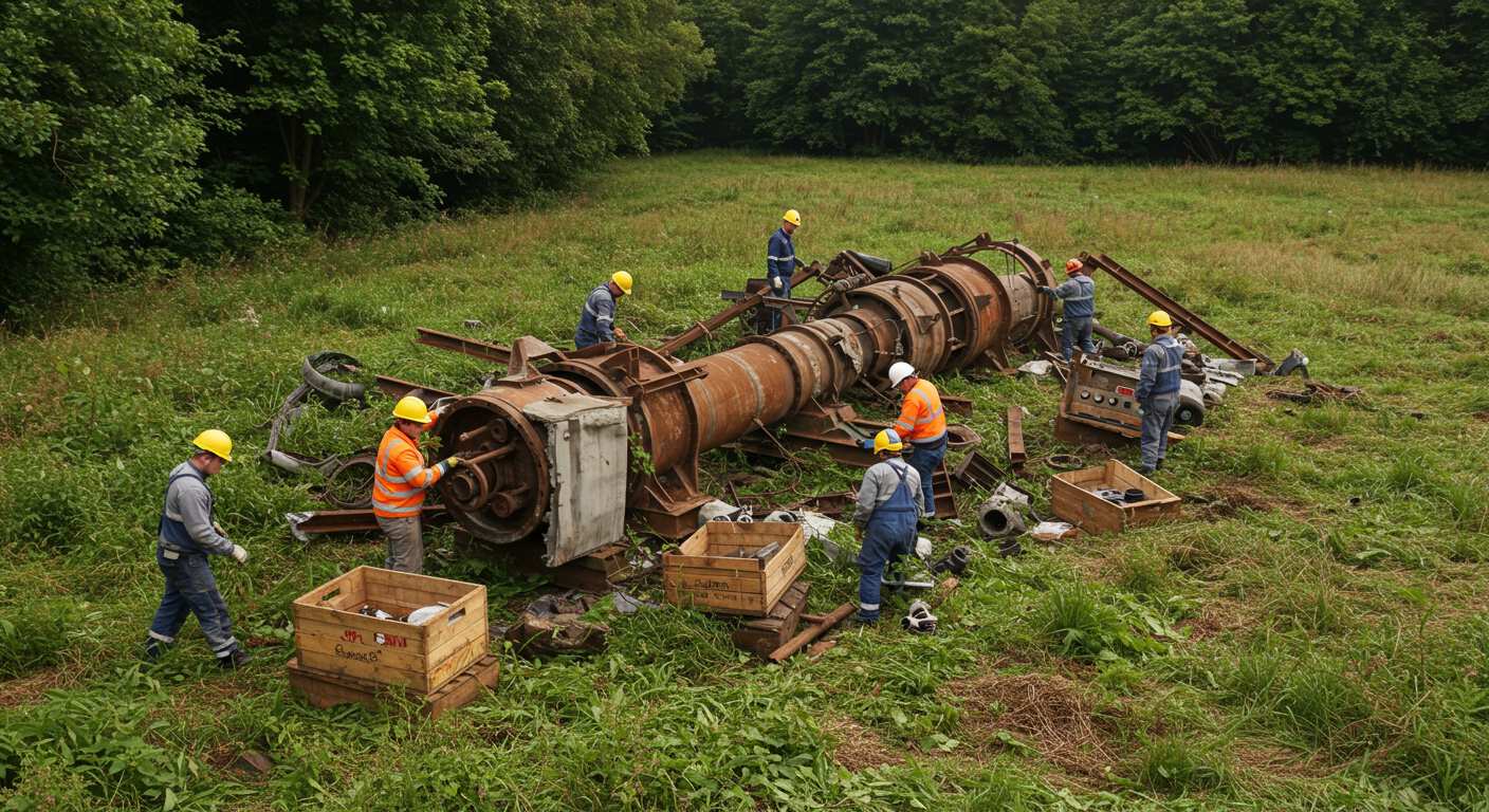 Экологический контроль на промышленном демонтаже