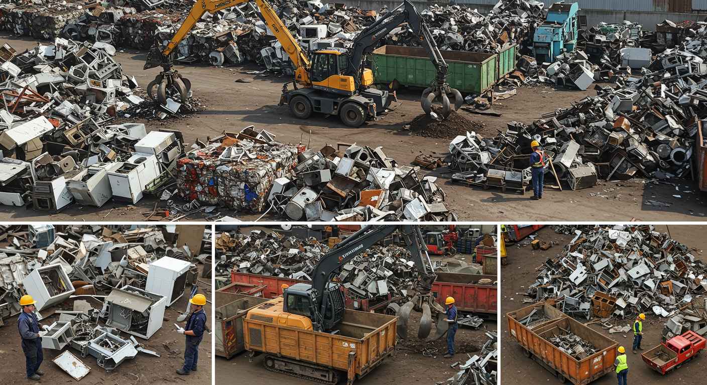 Утилизация и продажа металлолома профессионалами Переработка и утилизация металлолома на специализированном предприятии