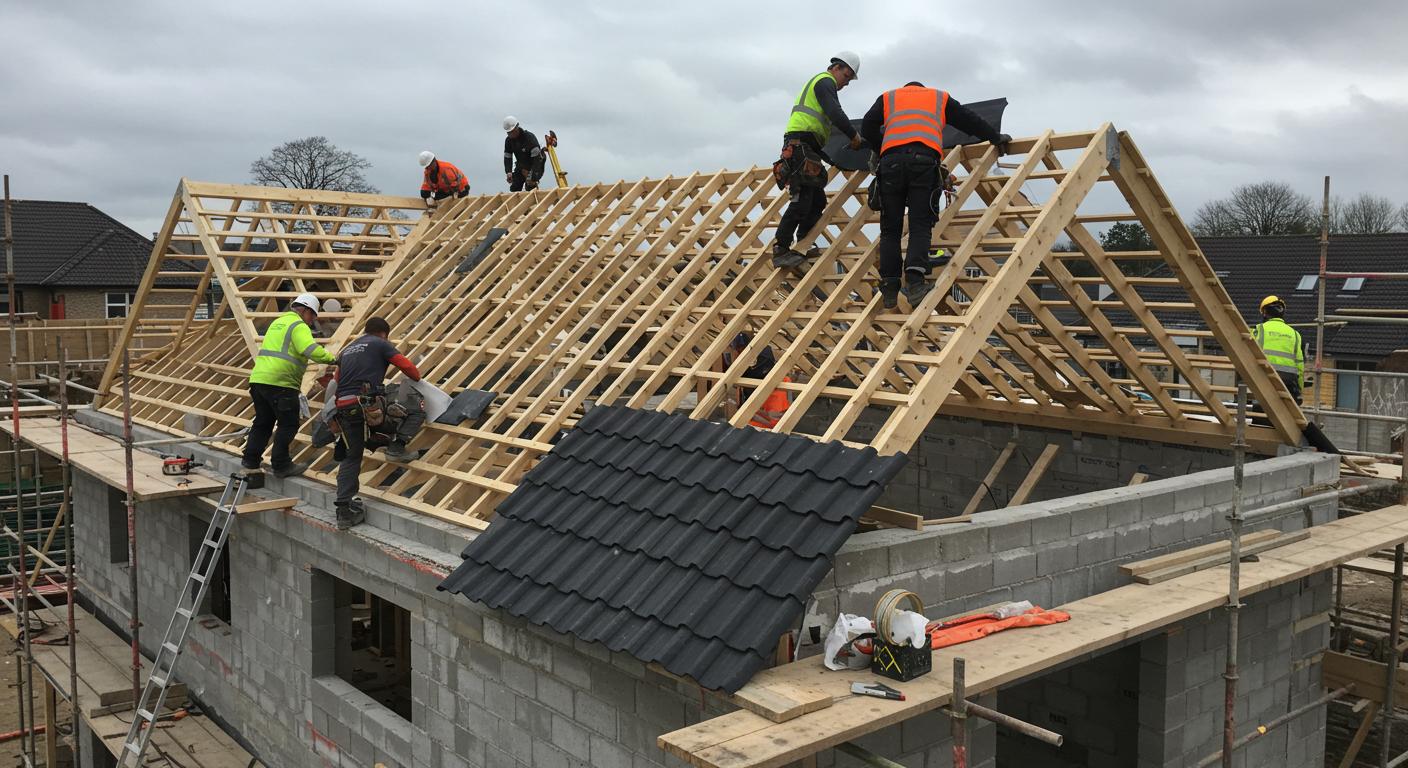 Профессиональный монтаж скатной кровли