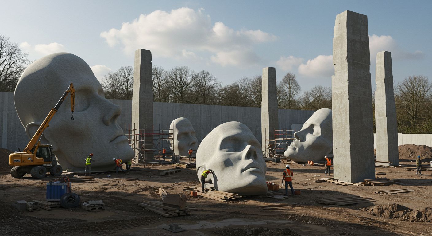 Установка опалубки при монолитных работах